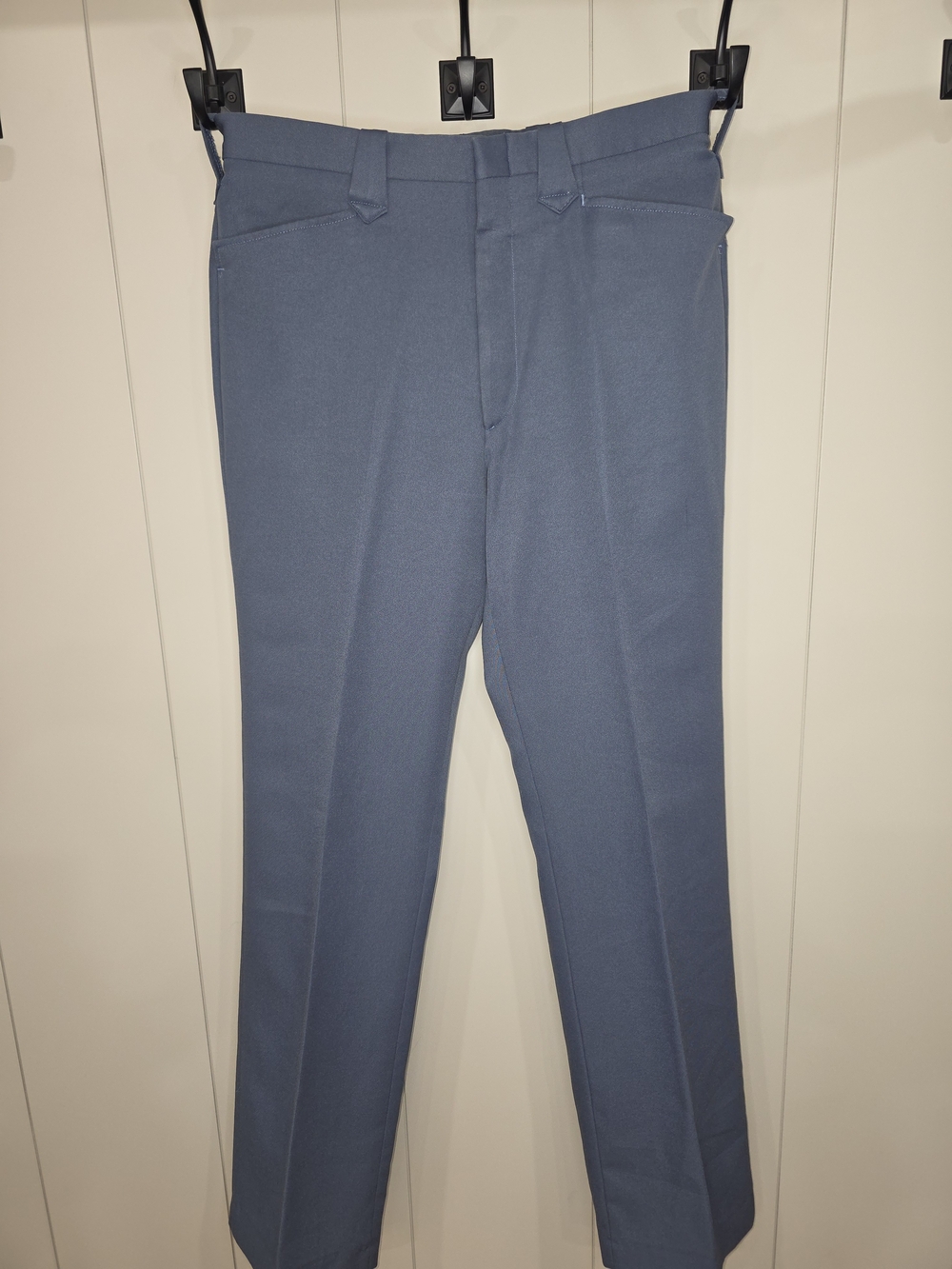 Vtg Farah 70's Western Trousers. Cowboy. Navy Blue Size 34x33